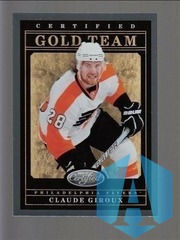 2011-12 Certified Gold Team #6 Claude Giroux